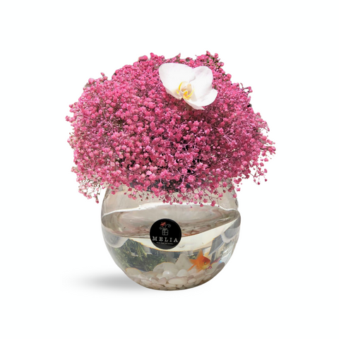 Fish and Flower Arrangement