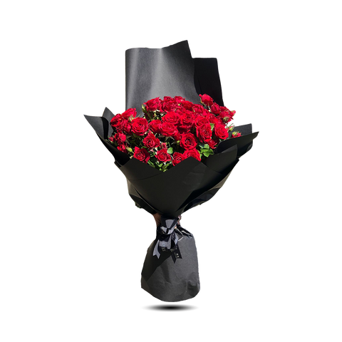 Spray Rose Red Bouquet