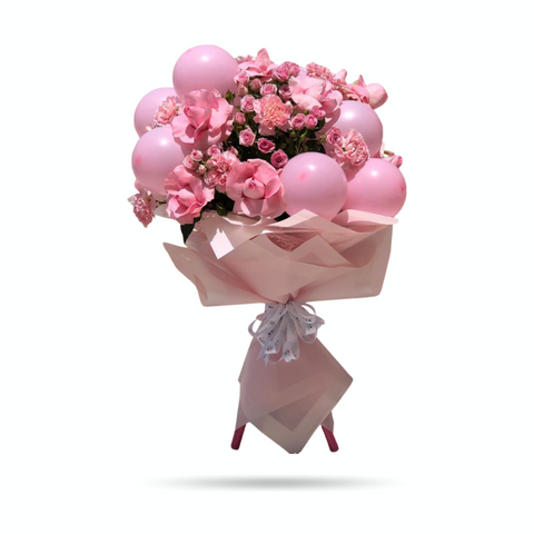 Pink Rose Balloon