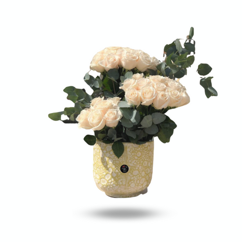 White Big Rose