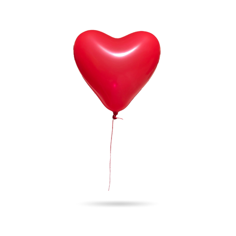 Red Heart Balloon