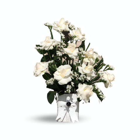 Big White Roses