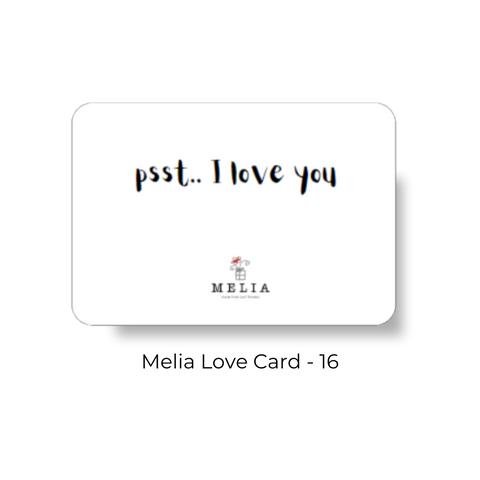 Melia Love Card - 16