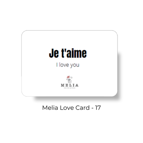 Melia Love Card - 17
