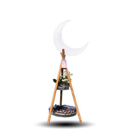 Ramadan Stand  Arrangement With Moon & Chocolates -  01