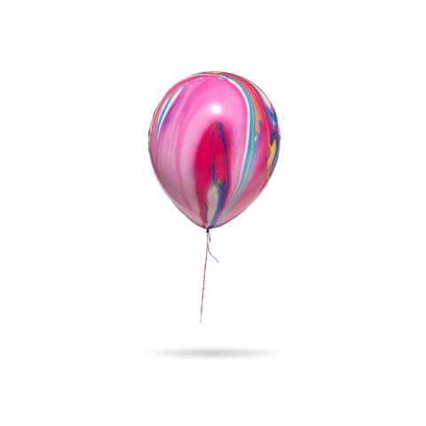 Pink Marble Balloon